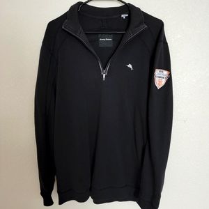 TOMMY BAHAMA SF GAINTS WORLD SERIES 2014 LONG SLEEVE SWEATER - BLACK